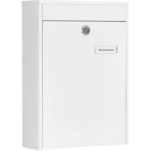 Burg-Wächter , Group Mailbox, A4 Letter Slot, Galvanized steel, Leipzig 778 W, White Burg-Wächter , Group Mailbox, A4 Letter Slot, Galvanized steel, Leipzig 778 W, White