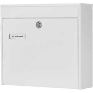 Burg-Wächter , Group Mailbox, A4 Letter Slot, Galvanized steel, Potsdam 878 W, White Burg-Wächter , Group Mailbox, A4 Letter Slot, Galvanized steel, Potsdam 878 W, White