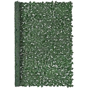 VEVOR Ivy Privacy Fence, 2440 x 1830 mm Artificial Green Wall Screen, Greenery Ivy Fence with Strengthened Joint, Faux Hedges Vine Leaf Decoration for Outdoor Garden, Yard, Balcony, Patio Décor VEVOR Ivy Privacy Fence, 2440 x 1830 mm Artificial Green Wall Screen, Greenery Ivy Fence with Strengthened Joint, Faux Hedges Vine Leaf Decoration for Outdoor Garden, Yard, Balcony, Patio Décor