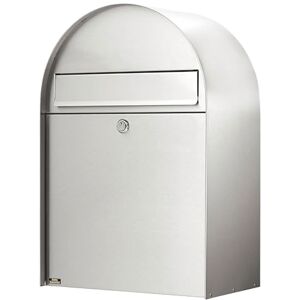 Burg-Wächter Nordic 3780 Ni Letterbox Stainless Steel with Opening Stop, Large Capacity Letter Box, A4 Slot Format, Rustproof Burg-Wächter Nordic 3780 Ni Letterbox Stainless Steel with Opening Stop, Large Capacity Letter Box, A4 Slot Format, Rustproof
