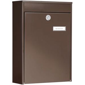 Burg-Wächter Leipzig 778 BR Fence-Letterbox, Brown Burg-Wächter Leipzig 778 BR Fence-Letterbox, Brown