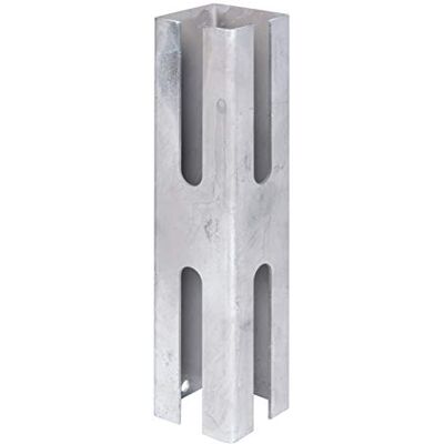 Alberts Fence Post Extension - 25cm Steel Square Tube Alberts Fence Post Extension - 25cm Steel Square Tube
