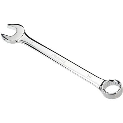 Draper 36mm Combination Spanner - Heavy Duty Chrome Vanadium Steel Hand Tool Draper 36mm Combination Spanner - Heavy Duty Chrome Vanadium Steel Hand Tool