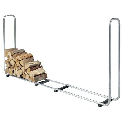 Wolfcraft Firewood Storage Rack - Adjustable Outdoor Steel - 1.17 m³ Wolfcraft Firewood Storage Rack - Adjustable Outdoor Steel - 1.17 m³