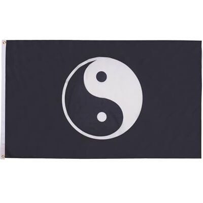 Flag Yin Yang 150x90cm - Chinese Flag - China 90x150cm Flag Yin Yang 150x90cm - Chinese Flag - China 90x150cm