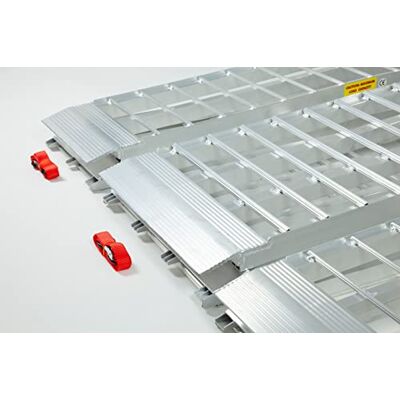 The Ramp People Motorcyle Ramp Kit Wide 3 Ramps 2.7m Wide Motorbike Loading Ramps for Vans & Trailers 680kg Capacity Heavy Duty (2750mm) Aluminium Folding 1m Wide The Ramp People Motorcyle Ramp Kit Wide 3 Ramps 2.7m Wide Motorbike Loading Ramps for Vans & Trailers 680kg Capacity Heavy Duty (2750mm) Aluminium Folding 1m Wide