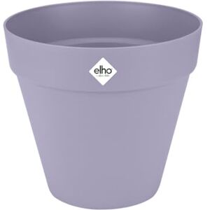 elho Loft Urban Round 30 Large Plant Pot Outdoor 100% Recycled Plastic Ø 28.5 x H 26.0 cm Purple/Lavender Lilac elho Loft Urban Round 30 Large Plant Pot Outdoor 100% Recycled Plastic Ø 28.5 x H 26.0 cm Purple/Lavender Lilac