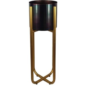 Leaf Metal Planter Leaf Metal Planter