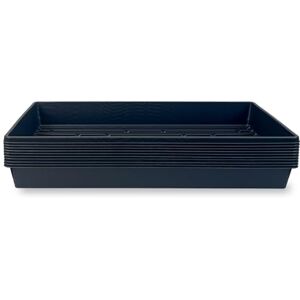 Living Whole Foods 10 Plant Growing Trays (No Drain Holes) 20" x 10" Perfect Garden Seed Starter Grow Trays: for Seedlings, Indoor Gardening, Growing Microgreens, Wheatgrass & More Soil or Hydroponic Living Whole Foods 10 Plant Growing Trays (No Drain Holes) 20" x 10" Perfect Garden Seed Starter Grow Trays: for Seedlings, Indoor Gardening, Growing Microgreens, Wheatgrass & More Soil or Hydroponic