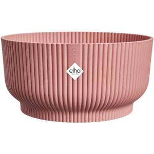elho Vibes Fold Bowl 25 Plant Pot Indoor 100% Recycled Plastic Ø 24.9 x H 12.1 cm Pink/Delicate Pink elho Vibes Fold Bowl 25 Plant Pot Indoor 100% Recycled Plastic Ø 24.9 x H 12.1 cm Pink/Delicate Pink