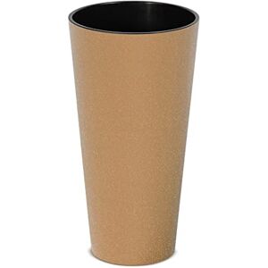 Prosperplast Tall and round planter, without tank, 25 x 25 x 47.5 cm, capacity of 9 litres. Prosperplast Tall and round planter, without tank, 25 x 25 x 47.5 cm, capacity of 9 litres.