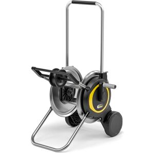Kärcher HT 5M Compact and Movable Hose Trolley with Extra Wide Base, Robust Metal Hose Reel, Height-Adjustable Handle, Black Kärcher HT 5M Compact and Movable Hose Trolley with Extra Wide Base, Robust Metal Hose Reel, Height-Adjustable Handle, Black
