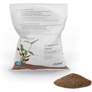 Oase ScaperLine Soil Small Grain Active Aquarium Soil for Live Plants Ideal for Nutrient Buffering and Nano Tank Designs 9 Litres (8.1kg) Brown Oase ScaperLine Soil Small Grain Active Aquarium Soil for Live Plants Ideal for Nutrient Buffering and Nano Tank Designs 9 Litres (8.1kg) Brown