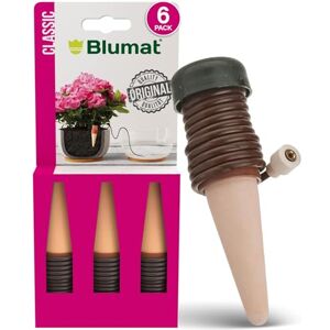 Blumat Classic Plant Watering Stakes for Everyday Home or Vacation Use Indoor or Outdoor Water Spikes for Plants Automatic Drip Irrigation (6 Pack) Blumat Classic Plant Watering Stakes for Everyday Home or Vacation Use Indoor or Outdoor Water Spikes for Plants Automatic Drip Irrigation (6 Pack)