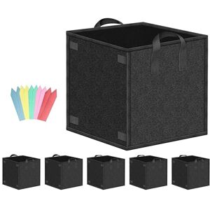 YSSOA 5-Pack 7 Gallon Grow Bags Heavy Duty Thickened Nonwoven Aeration Fabric Pots with Handles, Cloth Pots for Plants, Vegetable, Flower, Tomato Potato YSSOA 5-Pack 7 Gallon Grow Bags Heavy Duty Thickened Nonwoven Aeration Fabric Pots with Handles, Cloth Pots for Plants, Vegetable, Flower, Tomato Potato