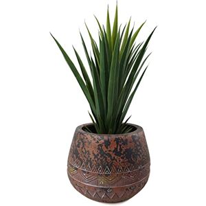 Leaf Extra Large Cachepot Planters, Fibreglass, 24cm Zaturn Leaf Extra Large Cachepot Planters, Fibreglass, 24cm Zaturn
