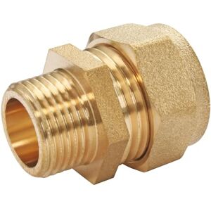 SOMATHERM FOR YOU 3540730013330 M Connector and Brass Bicone 14-3/4 Coupling Brass Compression Ring Diameter 14 Copper Pipe Male 20/27, None SOMATHERM FOR YOU 3540730013330 M Connector and Brass Bicone 14-3/4 Coupling Brass Compression Ring Diameter 14 Copper Pipe Male 20/27, None