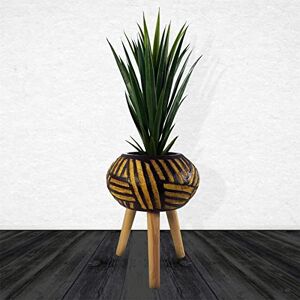 Leaf Extra Large Cachepot Planters, 45cm Oval Bali Leaf Extra Large Cachepot Planters, 45cm Oval Bali