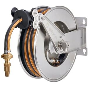 GEKA plus 42.9042.9 Automatic Hose Reel EA15SK with Rubber Hose L x W x H 52 (Including Bracket) x 45 x 23.5 cm GEKA plus 42.9042.9 Automatic Hose Reel EA15SK with Rubber Hose L x W x H 52 (Including Bracket) x 45 x 23.5 cm