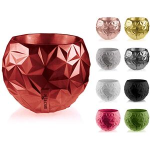 CONCRETTE Flower Pot, Metallic red, Ø 24-34.5x34.6x27.3 cm CONCRETTE Flower Pot, Metallic red, Ø 24-34.5x34.6x27.3 cm
