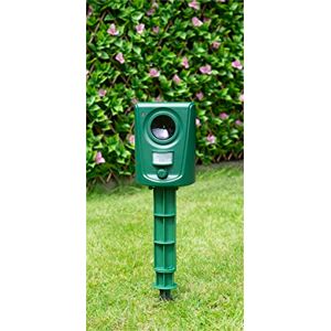 St Helens Home & Garden St Helens Home and Garden Battery Powered Ultrasonic Waterproof Humane Animal Repeller Scarer For Squirrel, Fox, Dog, Birds, Cat, Rat Mice and Vermin With 8m Motion Detection Pack of 2 St Helens Home & Garden St Helens Home and Garden Battery Powered Ultrasonic Waterproof Humane Animal Repeller Scarer For Squirrel, Fox, Dog, Birds, Cat, Rat Mice and Vermin With 8m Motion Detection Pack of 2