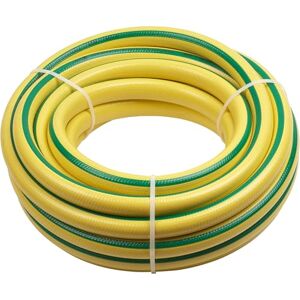 Meister Tricot Fabric, 19.05 mm (3/4 inch) -10 m Length Large Kink Abrasion UV-Resistant/Garden Made of First PVC/Water Hose / 9930180, Yellow/Green, 10m Meister Tricot Fabric, 19.05 mm (3/4 inch) -10 m Length Large Kink Abrasion UV-Resistant/Garden Made of First PVC/Water Hose / 9930180, Yellow/Green, 10m