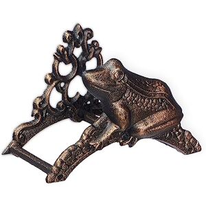 Relaxdays Hose Pipe Holder, Frog, Cast Iron, Vintage Look, Wall-Mounted Hosepipe Hanger, 18.5 x 26.5 x 16.5 cm, Bronze Relaxdays Hose Pipe Holder, Frog, Cast Iron, Vintage Look, Wall-Mounted Hosepipe Hanger, 18.5 x 26.5 x 16.5 cm, Bronze