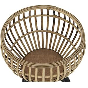 DKD Home Decor Natural Metal Bamboo Planter (33 x 33 x 58 cm) (41 x 41 x 68 cm) (2 Pieces) (Reference: S3023950) DKD Home Decor Natural Metal Bamboo Planter (33 x 33 x 58 cm) (41 x 41 x 68 cm) (2 Pieces) (Reference: S3023950)