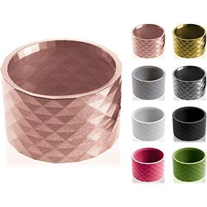 CONCRETTE Flower Pot, Rose Gold, 6x10x10 cm CONCRETTE Flower Pot, Rose Gold, 6x10x10 cm