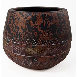 Leaf Large Planters Plant Pots, Fibreglass, 24cm Zaturn Leaf Large Planters Plant Pots, Fibreglass, 24cm Zaturn