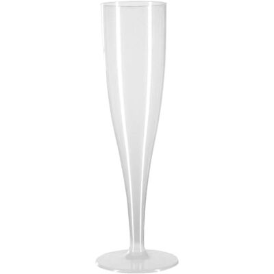 ProductPro 20 x Plastic Prosecco Flutes, Biodegradable 175ml Capacity ProductPro 20 x Plastic Prosecco Flutes, Biodegradable 175ml Capacity