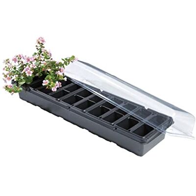 Muddy Hands 20 Cell Windowsill Propagator Perfect Plant Germination Seedling Seed Stater Tray Kit (Made from Recycled Plastic) Muddy Hands 20 Cell Windowsill Propagator Perfect Plant Germination Seedling Seed Stater Tray Kit (Made from Recycled Plastic)