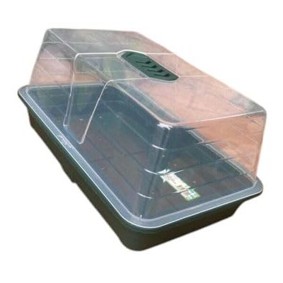 Tamersgifts 38cm Propagator Set with Clear Lid & Seed Tray with Drainage Holes 38cm reusable seed propagator with clear 12cm lid and drainage tray for starting vegetables, herbs, flowers and cuttings. Tamersgifts 38cm Propagator Set with Clear Lid & Seed Tray with Drainage Holes 38cm reusable seed propagator with clear 12cm lid and drainage tray for starting vegetables, herbs, flowers and cuttings.