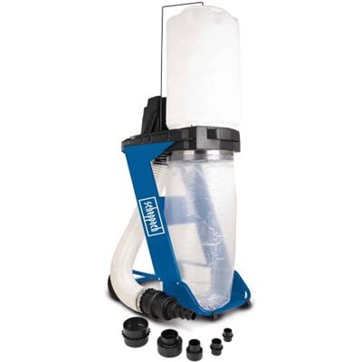 Scheppach DC500 Dust Extractor, 550W, 1150m³/h Airflow, 75L Collection Bag, 2m Hose, 6pc Adapter Set Scheppach DC500 Dust Extractor, 550W, 1150m³/h Airflow, 75L Collection Bag, 2m Hose, 6pc Adapter Set