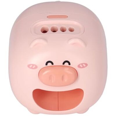 Nuiorfty Sunflower Seed Peeler, Cute Pig Shape Electric Peeler, 4 Holes Automatic, Detachable and Easy to Clean Sunflower Seed Sheller Nuiorfty Sunflower Seed Peeler, Cute Pig Shape Electric Peeler, 4 Holes Automatic, Detachable and Easy to Clean Sunflower Seed Sheller