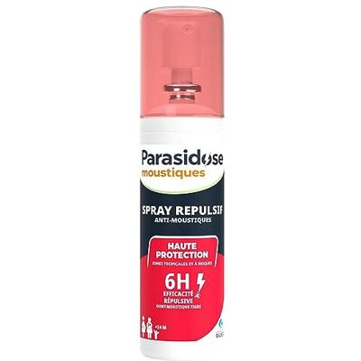 Parasidose Mosquitoes Tropical and Hazardous Areas Mosquito Repellent Spray 100ml Parasidose Mosquitoes Tropical and Hazardous Areas Mosquito Repellent Spray 100ml
