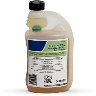 Gallup Lawn Weedkiller Concentrate Effective Broadleaf Weed Control for Docks, Daisies, Dandelions, Buttercups, Clovers, Nettles, and Thistles 500ml Gallup Lawn Weedkiller Concentrate Effective Broadleaf Weed Control for Docks, Daisies, Dandelions, Buttercups, Clovers, Nettles, and Thistles 500ml