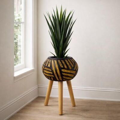 Leaf Extra Large Cachepot Planters Leaf Extra Large Cachepot Planters