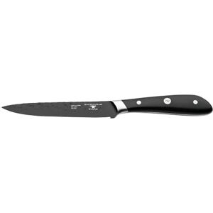 Rio Ashwood Series 5" Utility Knife Kitchen Knife with Ice Hardened Vanadium Steel Blades, Black, RF-1843N Rio Ashwood Series 5" Utility Knife Kitchen Knife with Ice Hardened Vanadium Steel Blades, Black, RF-1843N