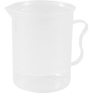 Gaswug Measuring Jug 250mL Graduated Beaker Clear White Plastic Cup