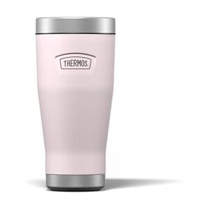Thermos Icon Peony Pink Travel Tumbler (470ml), Reusable Insulated Stainless Steel Coffee Cup for Hot or Cold Drinks, Vacuum Sealed Water Flask with a Leak-Proof Lid, 7hr Hot/22hr Cold Thermos Icon Peony Pink Travel Tumbler (470ml), Reusable Insulated Stainless Steel Coffee Cup for Hot or Cold Drinks, Vacuum Sealed Water Flask with a Leak-Proof Lid, 7hr Hot/22hr Cold