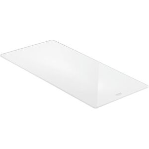 Grohe Glass Chopping Board, Over Kitchen Sink Cutting Board, 240 x 450 mm, Thickness 5 mm, Break-Proof, Dishwasher Safe, White, 40786L00 Grohe Glass Chopping Board, Over Kitchen Sink Cutting Board, 240 x 450 mm, Thickness 5 mm, Break-Proof, Dishwasher Safe, White, 40786L00