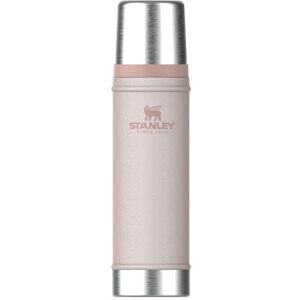 Stanley 1913 Classic Legendary Thermal Flask 0.59L Keeps Hot Or Cold for 18 Hours BPA-Free Insulated Bottle Stainless Steel Coffee Flask Leakproof Dishwasher Safe Rose Quartz Stanley 1913 Classic Legendary Thermal Flask 0.59L Keeps Hot Or Cold for 18 Hours BPA-Free Insulated Bottle Stainless Steel Coffee Flask Leakproof Dishwasher Safe Rose Quartz