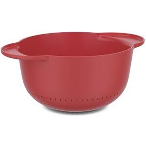 Mepal Colander Chef it, Drains Quickly, Non-slip Base for added Stability, Dishwasher Safe, Kitchen Gadgets, 3000 ml, Coral Mepal Colander Chef it, Drains Quickly, Non-slip Base for added Stability, Dishwasher Safe, Kitchen Gadgets, 3000 ml, Coral