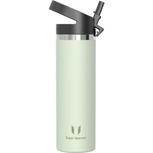 Super Sparrow Water Bottle Insulated 750ml Wide Mouth Metal Bottle Wide Mouth SwivelSip Flask BPA Free, Leak Proof Ergonomic Straw Water Bottles for Work, Gym, Travel, Sports Super Sparrow Water Bottle Insulated 750ml Wide Mouth Metal Bottle Wide Mouth SwivelSip Flask BPA Free, Leak Proof Ergonomic Straw Water Bottles for Work, Gym, Travel, Sports