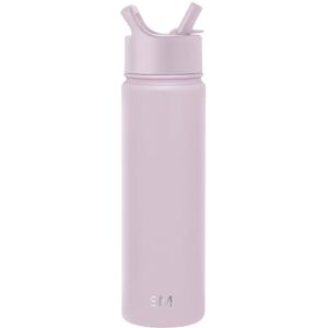Simple Modern Water Bottle with Straw Insulated Stainless Steel Bottle for Sports Gym Summit Collection 650ml Lavender Mist Simple Modern Water Bottle with Straw Insulated Stainless Steel Bottle for Sports Gym Summit Collection 650ml Lavender Mist