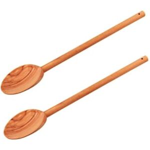 Fackelmann Spoon, Olive, Brown Wood, Size 5 Fackelmann Spoon, Olive, Brown Wood, Size 5