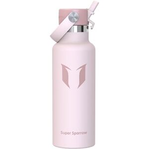 Super Sparrow Sparrow Insulated Water Bottle Kids 500ml FlipFlow Metal Water Bottles with Straw Lid BPA Free Leakproof Stainless Steel Flask for Sport, School, Outdoor, Travel Super Sparrow Sparrow Insulated Water Bottle Kids 500ml FlipFlow Metal Water Bottles with Straw Lid BPA Free Leakproof Stainless Steel Flask for Sport, School, Outdoor, Travel