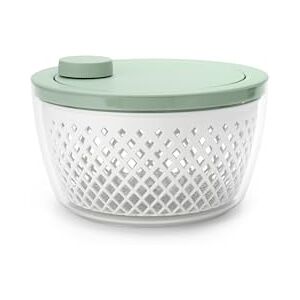 Brabantia Tasty+ Salad Spinner with Serving Bowl & Colander Crisp Greens and Berry Dryer with Non-Slip Base Recyclable, Dishwasher-Safe, Durable Plastice Jade Green Brabantia Tasty+ Salad Spinner with Serving Bowl & Colander Crisp Greens and Berry Dryer with Non-Slip Base Recyclable, Dishwasher-Safe, Durable Plastice Jade Green