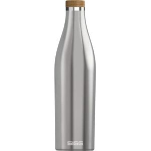 Sigg Insulated Water Bottle Meridian Leakproof Extra Slim BPA Free Plastic Free Double Walled 18/8 Stainless Steel Bamboo Screw Top Brushed 0.7 L, Argentée Sigg Insulated Water Bottle Meridian Leakproof Extra Slim BPA Free Plastic Free Double Walled 18/8 Stainless Steel Bamboo Screw Top Brushed 0.7 L, Argentée